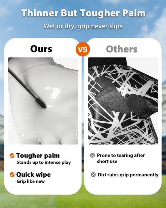 1 Pair Football Gloves